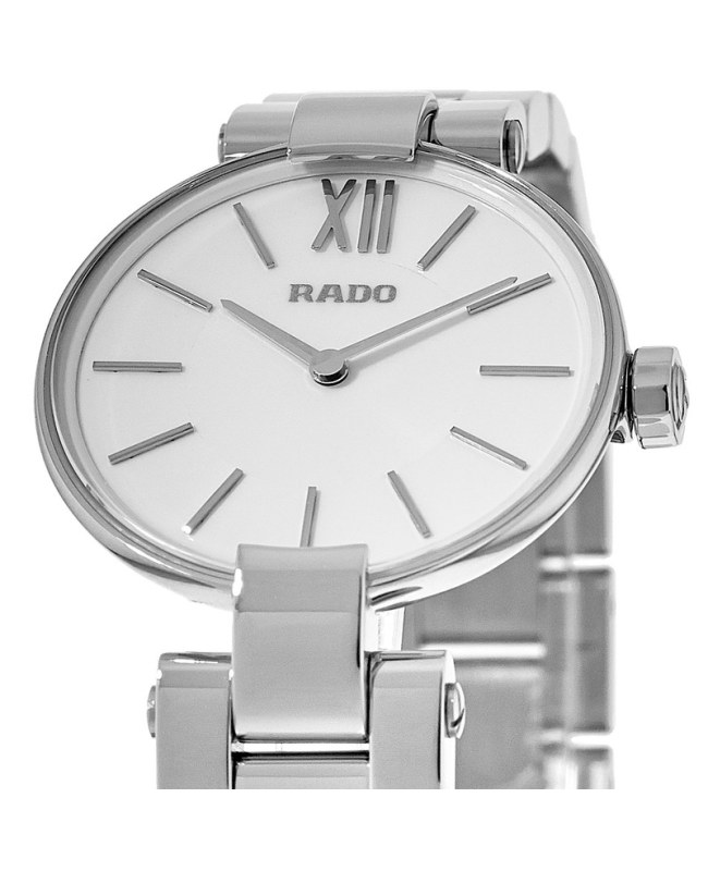 Rado Coupole S Quartz Silver Dial Steel Women's Watch R22854013