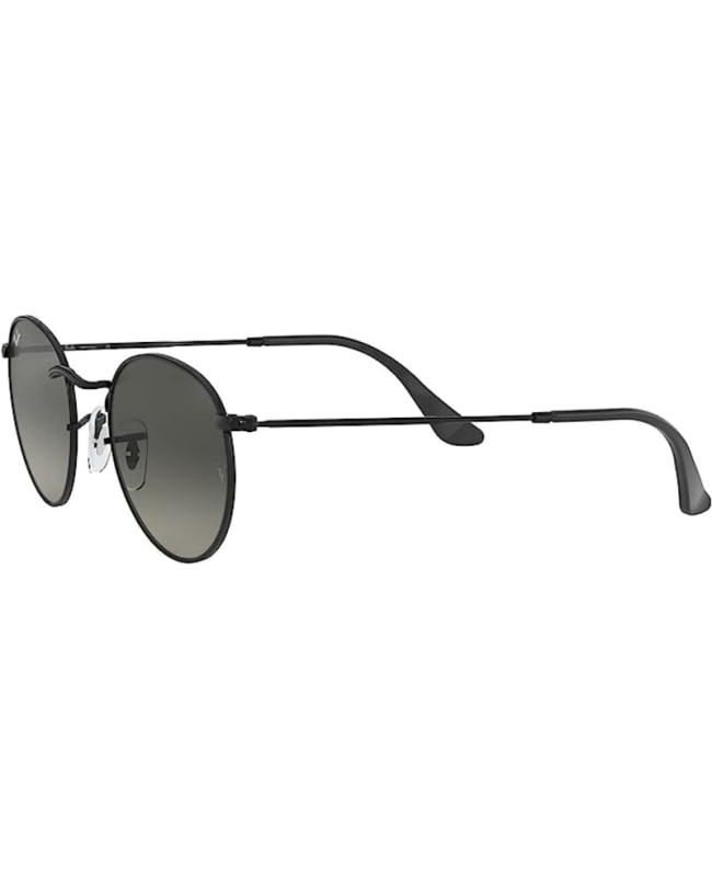 お手頃価格 Ray-Ban Round Flat Legend Metal Grey Unisex Sunglasses 小物