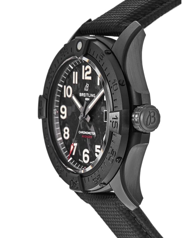 Breitling レザーケース ブラック V171B74MMA(V17311) BREITLING（ブライトリング） アベンジャー