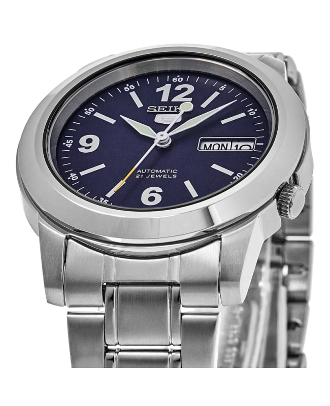 Seiko 5 Blue Dial Steel Men s Watch SNKE61K1 WatchMaxx