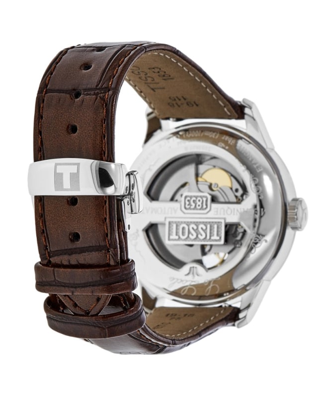Tissot le locle leather strap sales