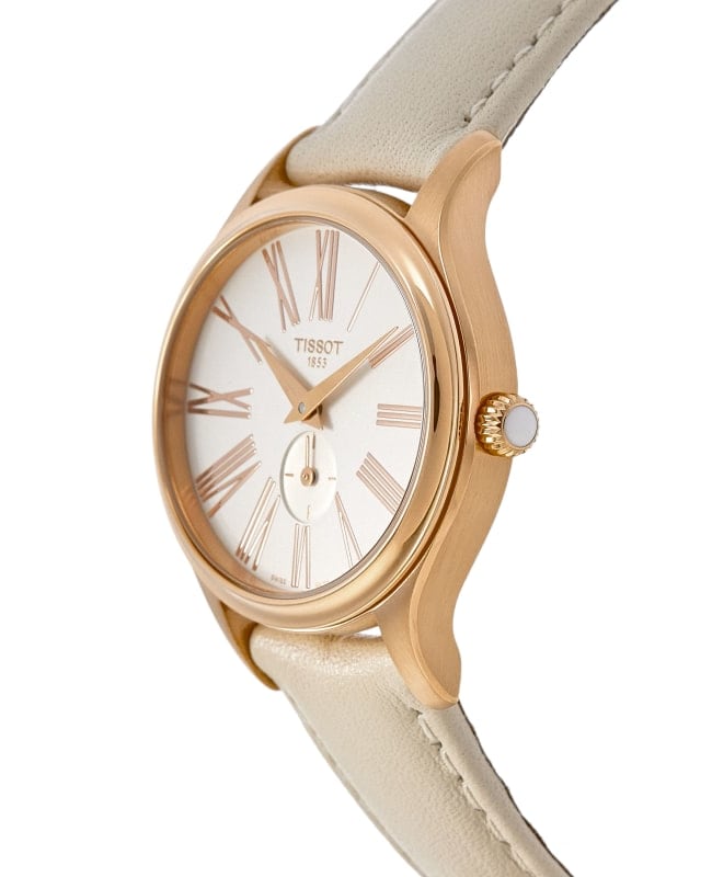 Tissot Bella Ora White Dial Leather Strap Women s Watch T103.310.36.013.00