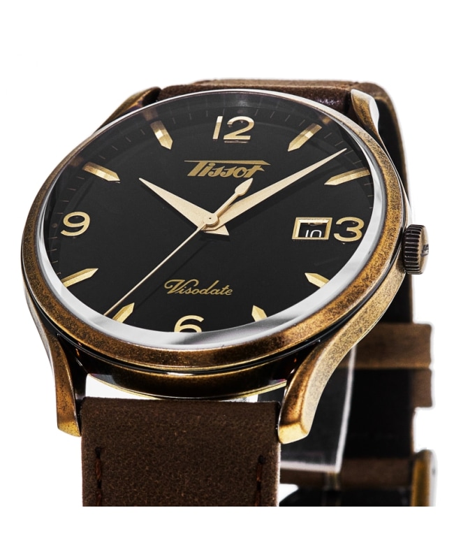 Tissot Heritage Visodate ベルト交換済 Tissot Heritage Visodate Review | WatchGecko