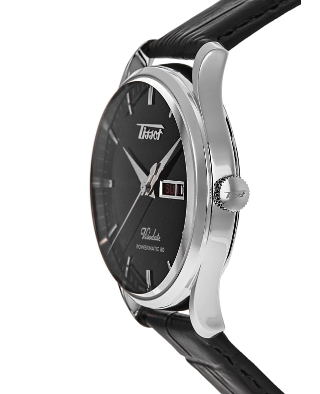 Tissot visodate black on sale