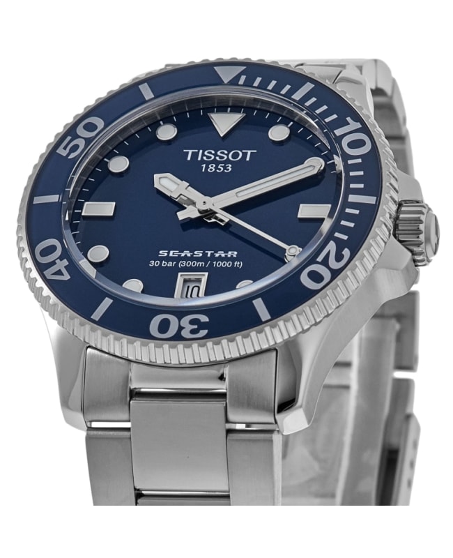 Tissot Seastar 1000 Blue Dial Steel Unisex Watch T120.210.11.041.00