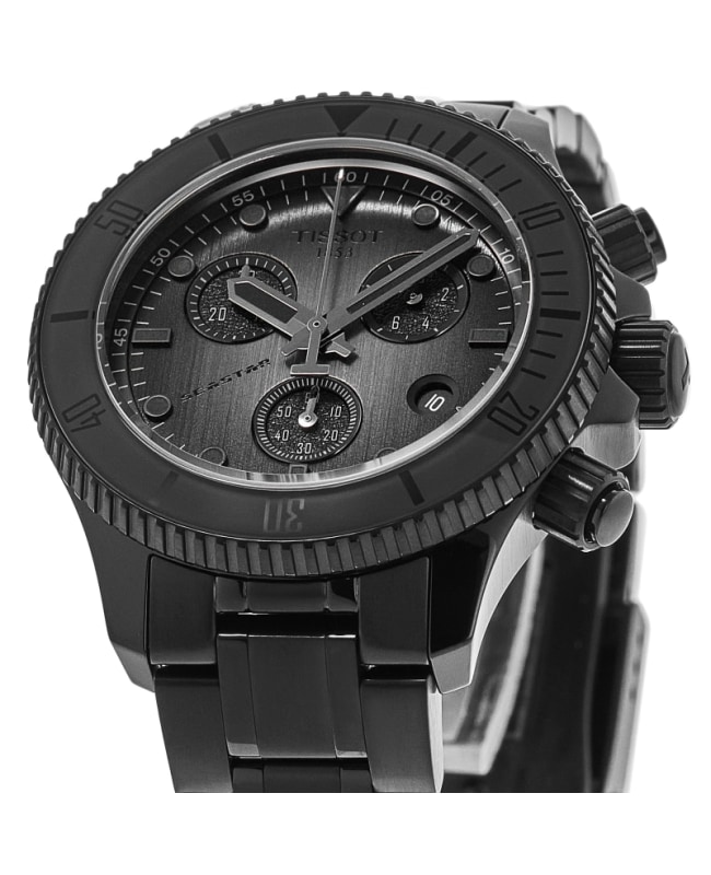Tissot Seastar 1000 Quartz Chronograph Grey Dial Stainless