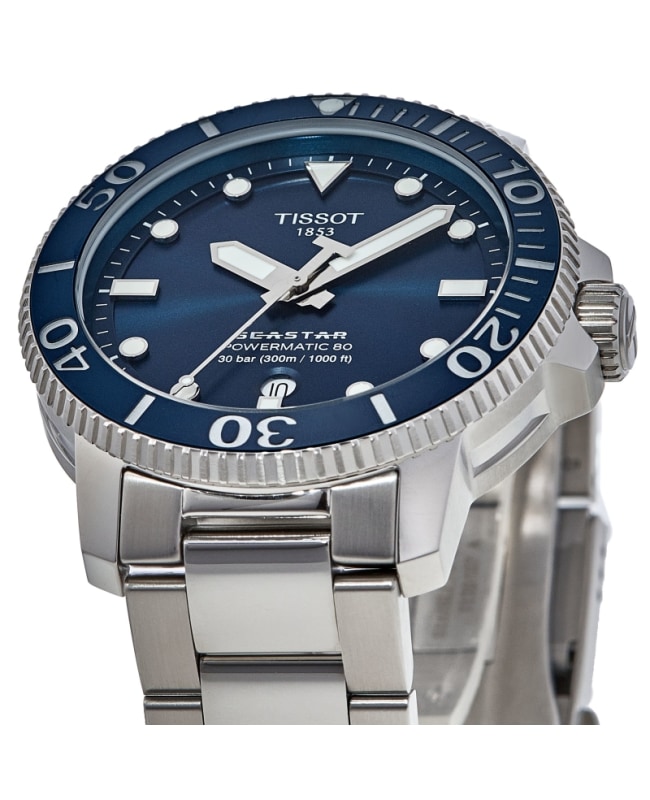 Tissot seastar 1000 automatic blue dial 2025