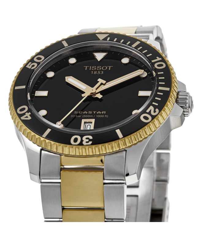 Tissot seastar two tone hotsell
