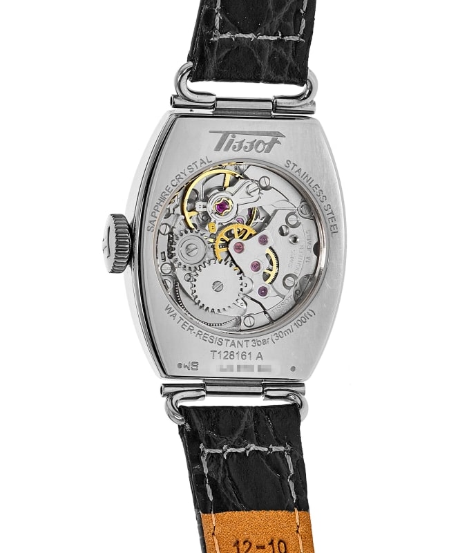 Tissot Heritage Porto Mechanical White Dial Leather Strap Women s
