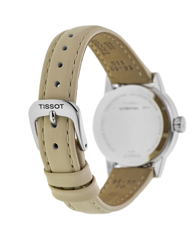 Tissot Classic Dream Lady Mother of Pearl Dial Leather Strap Women s Watch T129.210.16.111.00