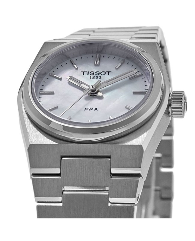 NWT Tissot PRX Quartz Silver Dial Ladies Watch Tissot Tissot Ladies PRX 25mm Watch 003-500-3000088  main image 3