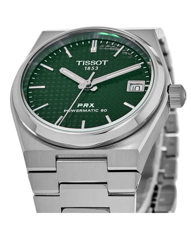 Tissot PRX Powermatic 80 35mm Automatic Green Dial Steel Tissot PRX Powermatic 80 35mm Automatic Green Dial Steel