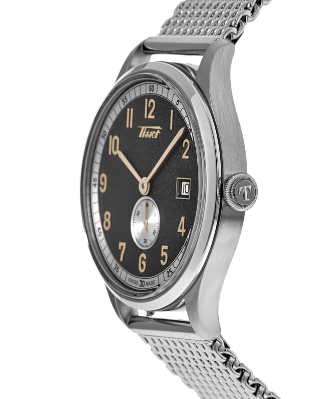 Tissot Heritage Small Second 1938 COSC Automatic Grey Dial Steel Men s Watch T142.428.11.082.00
