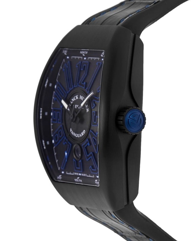 Golden Concepts SP-45 BLK／BLK Franck Muller Vanguard Black