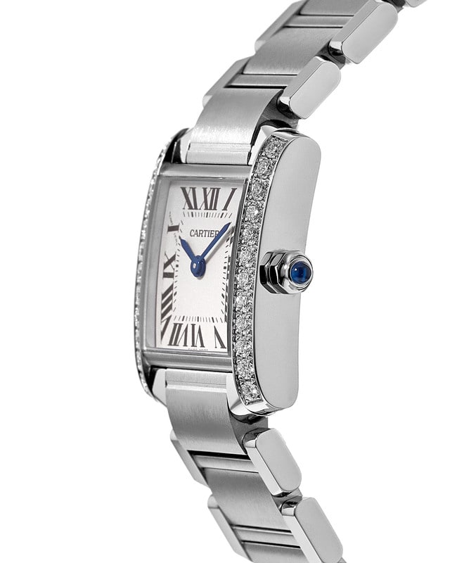 Cartier Tank Francaise Silver Dial Women's Watch W4TA0008 2