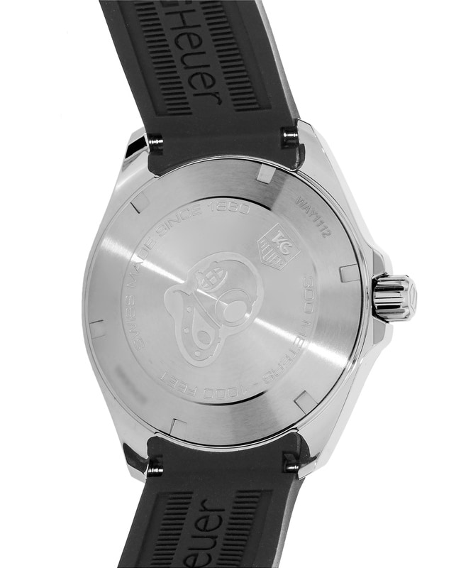 Tag Heuer Aquaracer 300M 41MM Blue Dial Rubber Strap Men's