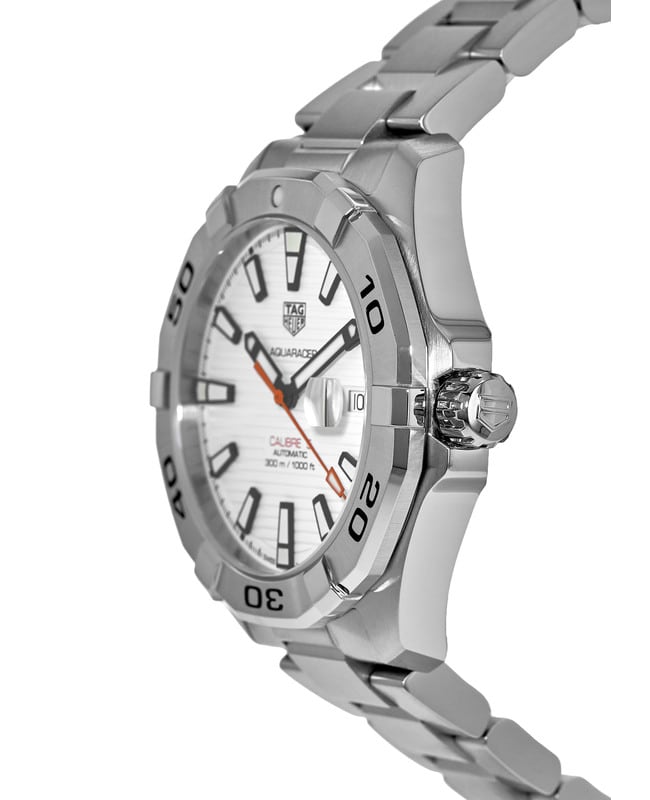 Tag Heuer Aquaracer Automatic White Dial Men's Watch WAY2013.BA0927  7612533126787 - Watches, Aquaracer - Jomashop