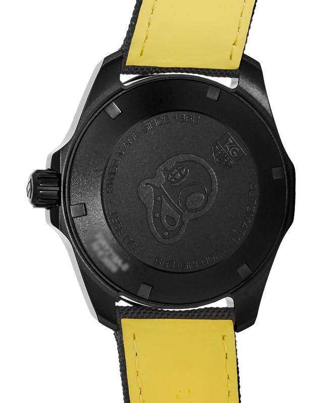 Tag Heuer Aquaracer 300M Automatic Calibre Black PVD Steel Men's