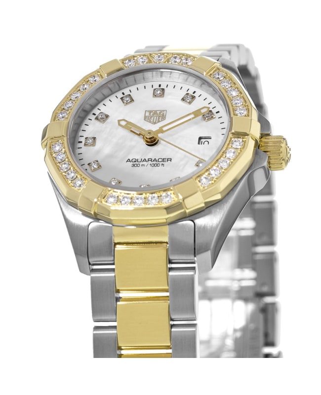 Tag Heuer Aquaracer WBD1423.BB0321 Diamond Accents Quartz 300M Women's Watch