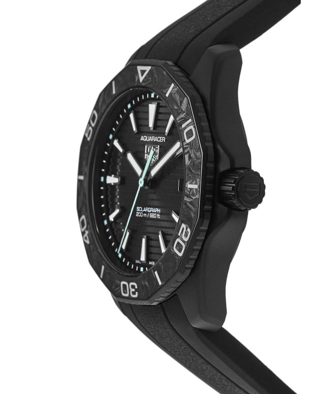ブラック ラバーストラップ(TAG Heuer Connected Calibre E4
