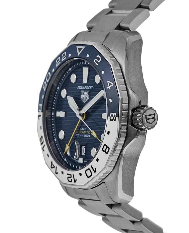 Tag Heuer Aquaracer Professional 300 GMT Automatic Blue Dial Stainless Steel Men's Watch WBP2010.BA0632 2