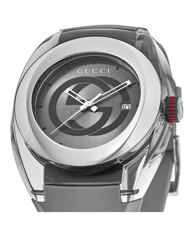 Gucci Sync XXL Grey Dial and Grey Rubber Strap Unisex Watch Gucci Sync XXL Grey Dial and Grey Rubber Strap Unisex Watch