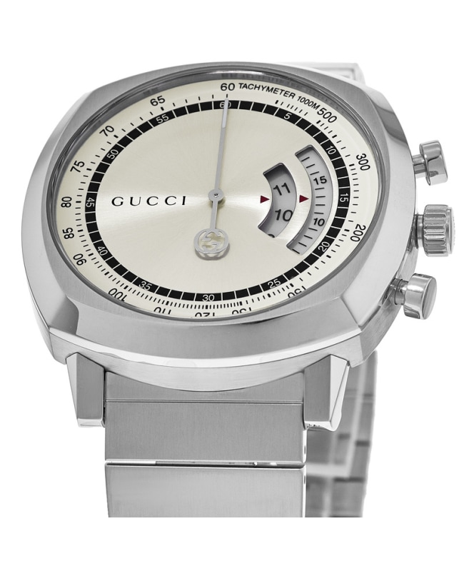 Gucci Grip Silver Dial Stainless Steel 