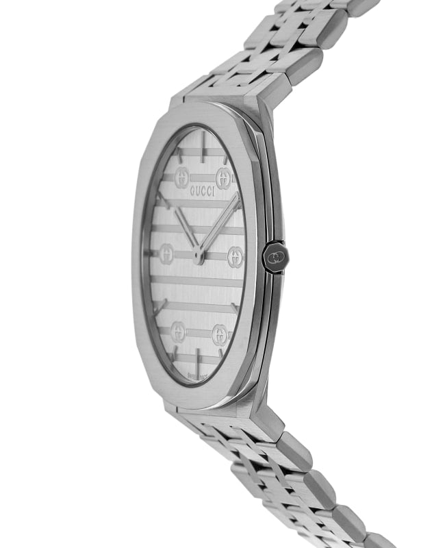 Gucci 25H 34mm Silver Dial Steel Women's Watch YA163402 Gucci 25H 34mm Silver Dial Steel Women's Watch YA163402