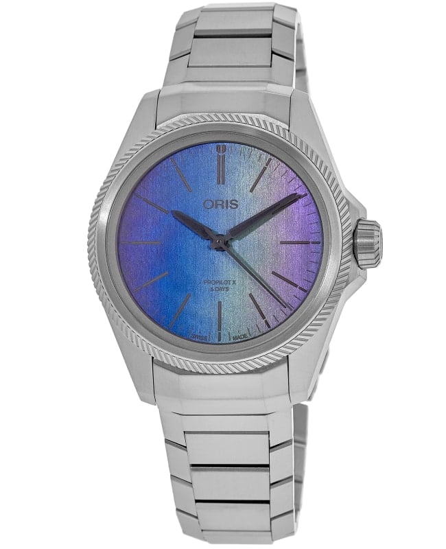 Oris ProPilot X Calibre 400 Laser Automatic Multicolour Dial Titanium Men's Watch 01 400 7778 7150-07 7 20 01TLC