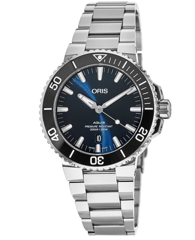 Oris Aquis Date 39mm Blue Dial Stainless Steel Men’s Watch 01 733 7732 4135-07 8 21 05PEB 01 733 7732 4135-07 8 21 05PEB