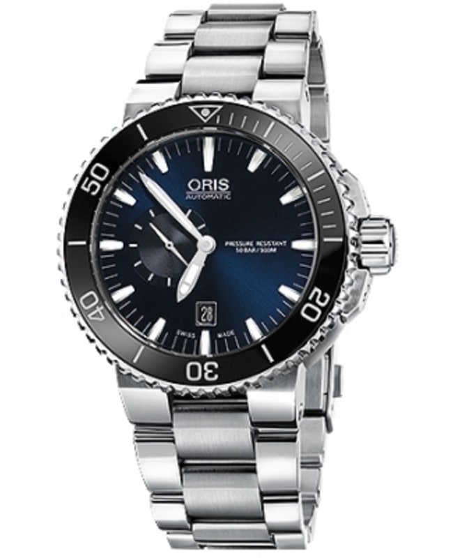Oris Aquis Small Second, Date Men's Watch 01 743 7673 4135-07 8 26