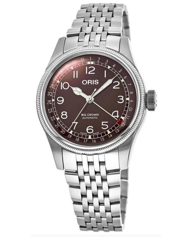 Oris Big Crown Pointer Date Red Dial Steel Men’s Watch 01 754 7741 4068-07 8 20 22 01 754 7741 4068-07 8 20 22