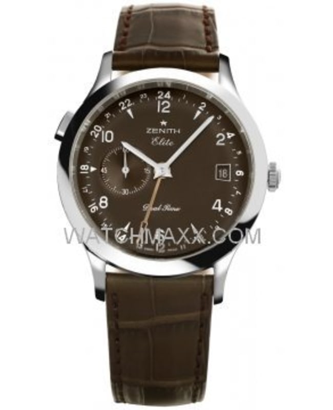 Zenith Class Elite Dual Time Men's Watch 03.1125.682/72.C504