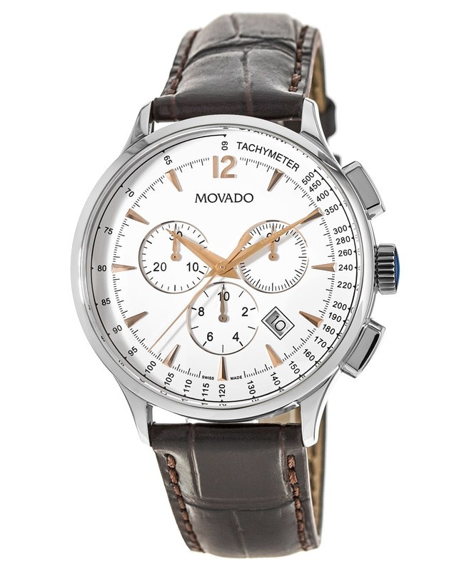 Movado Circa Chronograph Men's Watch 0606576 | WatchMaxx