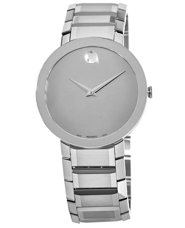 Movado Sapphire Silver Dial Steel  Men’s Watch 0607178 0607178