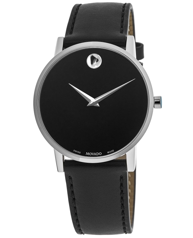 Movado Museum Classic Black Dial Men’s Watch 0607269 0607269