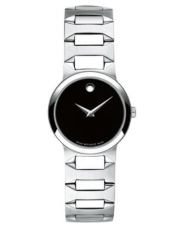 Movado Museum Classic Black Dial Steel Women’s Watch 0607295 0607295