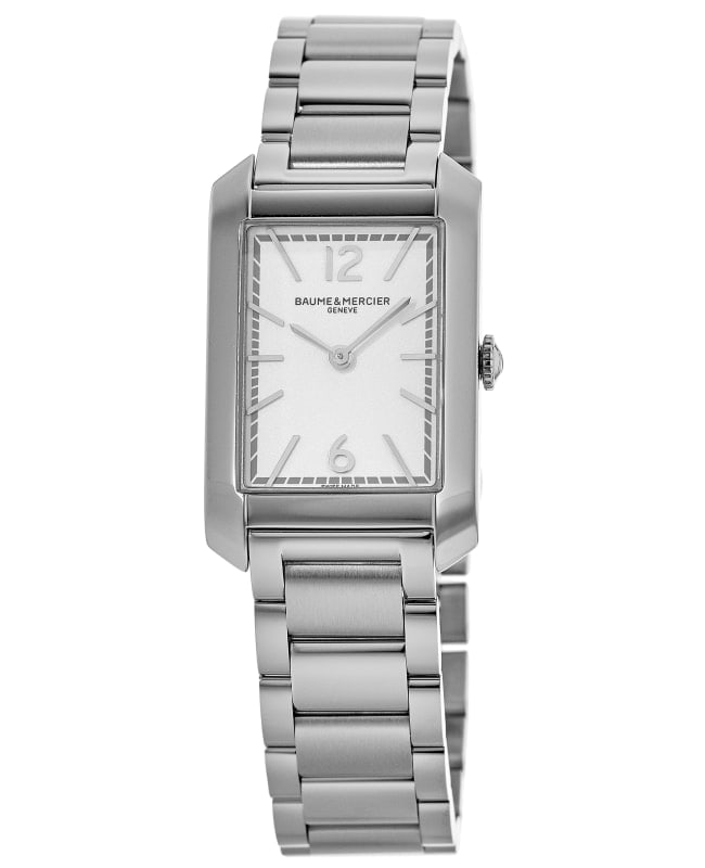 Baume & Mercier Hampton Quartz Silver Dial Steel Women’s Watch 10473 10473