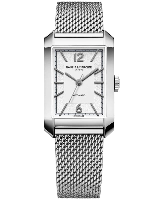 Baume & Mercier Hampton Automatic Silver Dial Steel Men’s Watch 10672 10672