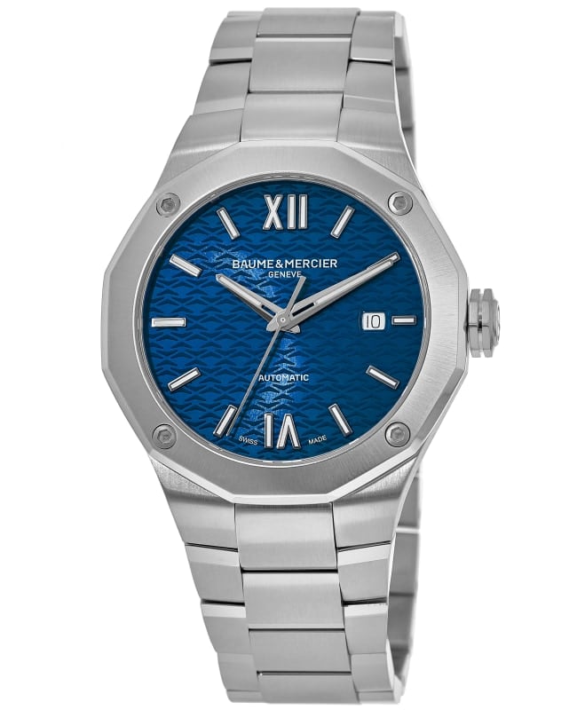 Baume & Mercier Riviera Automatic Blue Dial Steel Women's Watch 10679