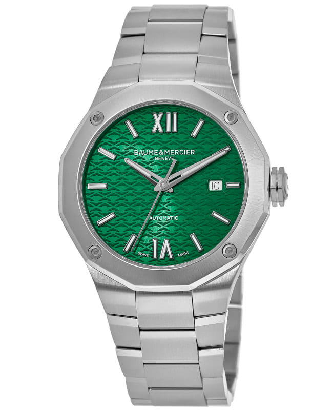 Baume & Mercier Riviera Green Dial Steel Women’s Watch 10683 M0A10683