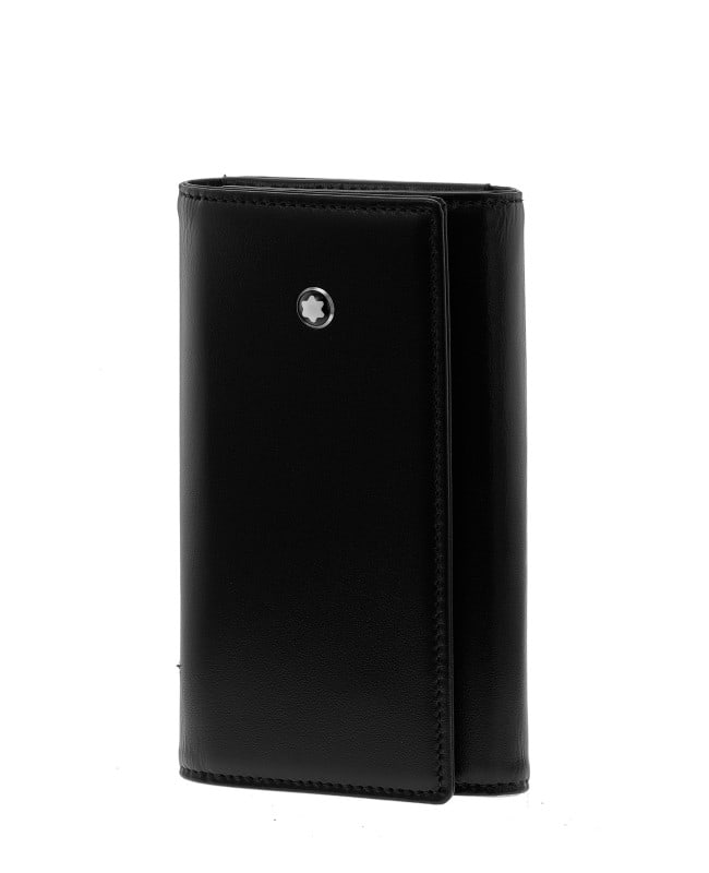 Montblanc Meisterstuck Black Leather Key Case 107347-SD