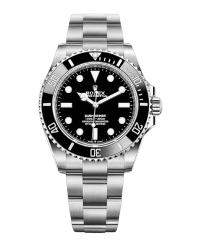 Rolex Submariner No Date 41mm Black Dial Steel Mens Watch 124060 M1240600001