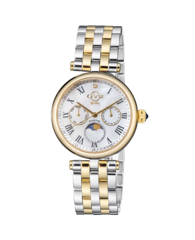 Gevril GV2 Florence Moonphase Dial  Women’s Watch 12515 12515