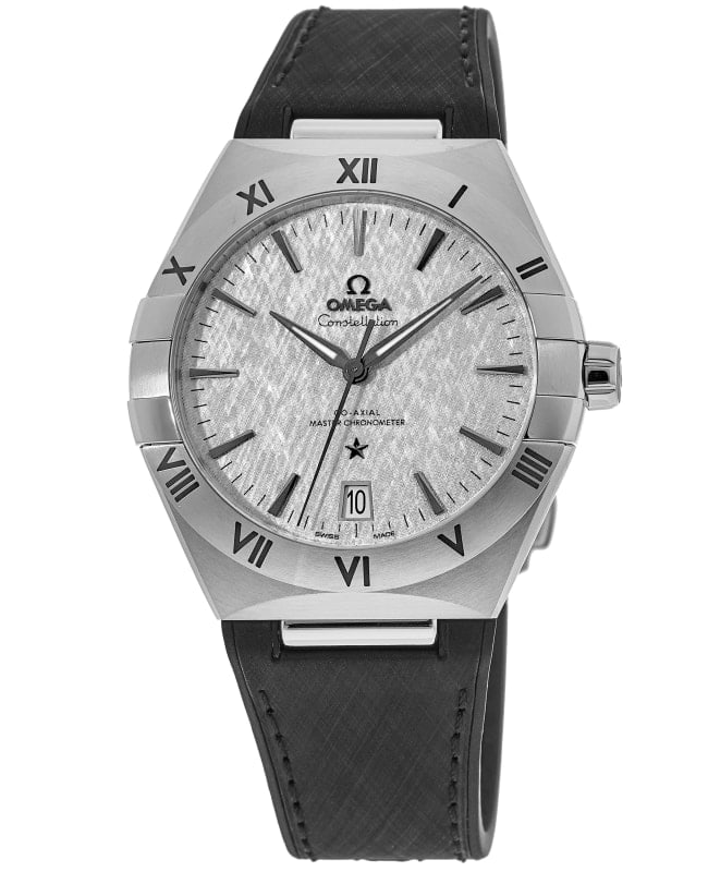 Omega Constellation Co-Axial Master Chronometer Grey Dial Black