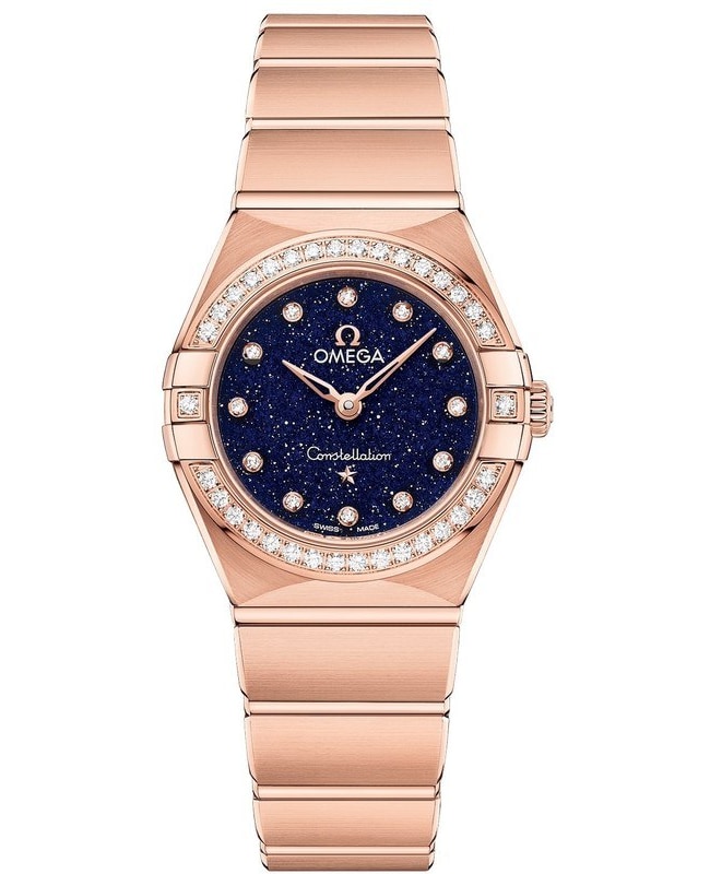 Omega Constellation Manhattan Quartz 25mm Blue Dial Diamond Rose Gold Women’s Watch 131.55.25.60.53.002 131.55.25.60.53.002 Omega Constellation Manhattan Quartz 25mm Blue Dial Diamond Rose Gold Women’s Watch 131.55.25.60.53.002 131.55.25.60.53.002