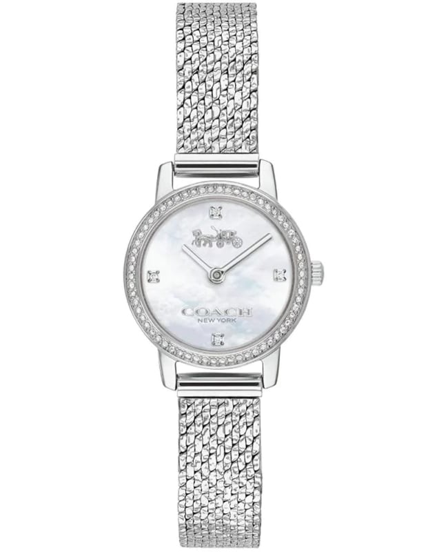 Coach Audrey Mother of Pearl Dial Steel Women’s Watch 14503370 14503370