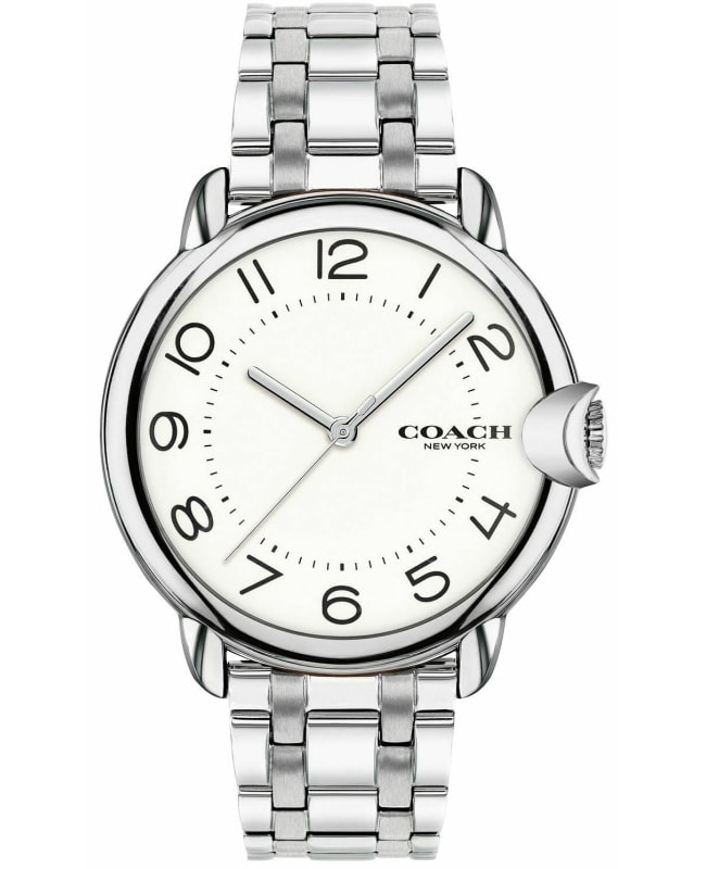 Coach Arden White Dial Steel Women’s Watch 14503597 14503597