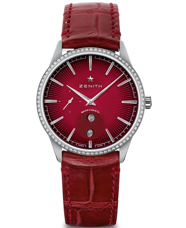 Zenith Elite Lady Moonphase Romeo Y Julieta Limited Edition Red