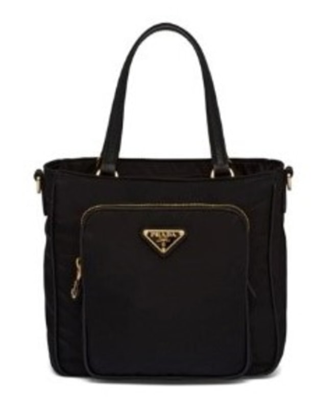 Prada Black Nylon Women's Tote Bag 1BG308 ZMY F0002 Prada Black Nylon Women's Tote Bag 1BG308 ZMY F0002